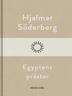 cover image of Egyptens präster